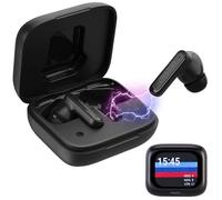 auvisio Écouteurs True Wireless IHS-470.BT avec réduction du Bruit et écran Tactile