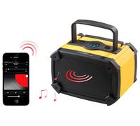 Auvisio Haut-parleur nomade bluetooth de chantier MSS-600.ipx