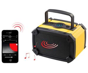 Auvisio Haut-parleur nomade bluetooth de chantier MSS-600.ipx