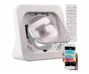 Auvisio Lecteur CD nomade rechargeable avec fonction bluetooth et haut-parleurs