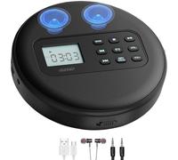 auvisio Lecteur CD portable avec batterie, haut-parleur, Bluetooth, lecteur USB 5 W