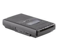 Lecteur de cassette mobile & numériseur USB avec haut-parleur, prise casque et microphone [Auvisio]