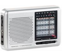 Auvisio Mini récepteur radio mondial analogique 9 bandes (FM/MF/7x HF)