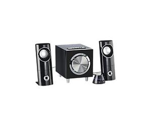 Auvisio MSX-220 Système audio multimédia 2.1 - Subwoofer + 2 HP satellites