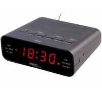 Auvisio Radio-réveil FM avec 2 alarmes