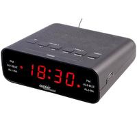 auvisio Radio-réveil FM avec 2 alarmes