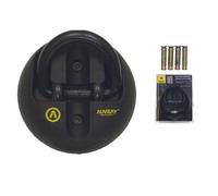 Auvray Antivol ancrage One Size 65x42 mm Ø14 mm livré avec kit de montage Noir