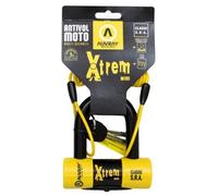 Auvray Antivol bloque disque Xtrem Mini 52x65 mm (Ø 16 mm) Cordon de rappel Classe SRA 3 clés