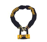 AUVRAY - Antivol moto chaîne et bloque disque MINI U - CHAINE XTREM D. 13,5 L. 140 - Certifié SRA et ART- Mini U Anse Réversible en Acier Trempé - Anti-Crochetage et Anti-Sciage - Protection ultime