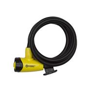 Auvray ANTIVOL Spirale City A CLE Ø10 1.50M + Support Adulte Unisexe, Noir, Taille Unique