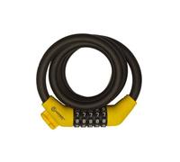 AUVRAY Cable antivol Combi à chiffres 150cm Ø12mm avec support noir mat