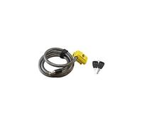 AUVRAY - Antivol vélo à cable spirale pour montage sous la selle - ANTIVOL DE SELLE S-LOCK SPIRALE D.12 L. 150CM - 2 Clés -Protection discrète et fiable-Permet de sécuriser la selle, le cadre,une roue