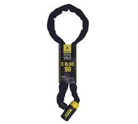 AUVRAY - Antivol vélo chaine avec serrure intégrée - CHAINE 90 D.6 Non Hom. Serrure intégrée C-BLOC- 90 - Résistance Maximale - Vérrouillage simplifiée-Protection nylon-Haute sécurité-Non homologué