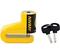 Auvray BD 16 Scooter, blocage du disque de frein Noir/Jaune Noir/Jaune