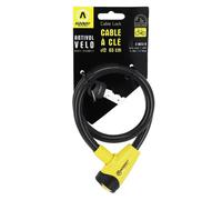 AUVRAY Cable antivol a cle Ã12mm 65cm