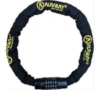 Auvray Chaîne antivol C-Code – Serrure à code intégrée – Ø8 mm 120 cm