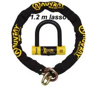 AUVRAY CHAINE ANTIVOL D.13,5 + CADENAS XTREM MEDIUM CLASSE SRA - CXTRM120LAUV - 1.20 M LASSO
