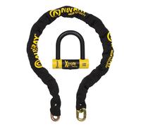 Antivol a chaine auvray xtrem 1.40m maillon diam 13.5mm avec u xtrem medium (cla