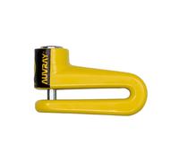 AUVRAY : verrou à disque BD22 - jaune, diamètre de la goupille : 10 mm
