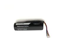 AUVTKALL Batterie de rechange pour Gar'min Alpha 100 GPS Pig Hunting Dog Trac DC50/Dog Tracking Collar GAA002/3/4 T5 TT10 TT15 010-10806-30 010-11828-03 361-00029-02 3,7 V 3400 mAh