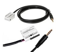 Aux Adaptateur Câble Plus Audio Interface Autoradio MP3 Convient pour Mercedes