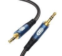 AUX Cable for Laptop,3.5mm Stereo Jack Cables,AUX Line Male to Male 3.5mm Jack,Echo Speaker Cables,Car Phone to Car Cable,Headphone Cable (0.5m,Straight)