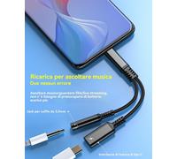 Aux Cable USB C to 3.5mm Headphone Adapter for Apple iPhone 15 for iPad Compatible for Audio Type Splitter Earphone Microphone Charge Dongle Charger Headphone Accessories tp-DZBZB