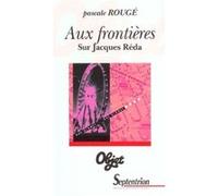 Aux frontières. Sur Jacques Réda PU Septentrion (Auteur)