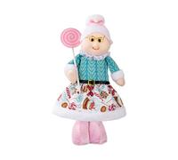 Aux Gnomes De Noël Décorative Statuette Décorative Nain Festif Rétractable | Gnome Festive Décorative Pour Chambre à Coucher Salon Cuisine Espace Grand-mère de télescopique rose et bleue