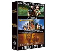 Aux origines de l'humanité - coffret 3 DVD : L'odyssée de l'espèce ; Homo sapiens ; Le sacre de l'homme