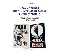 Aux origines du nationalisme corse contemporain