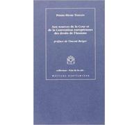 Aux Sources De La Cour Et De La Convention Europeennes Des Droits De L Homme