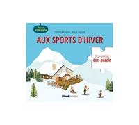 Aux sports d'hiver - Stéphane Frattini - Glénat Jeunesse - cartonné - Document jeunesse dès 3 ans