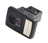 AUX USB Socket Connecteur Compatible Avec Fiat Pour 500 3P Pour Nuova 500 2007 2008 2009 2010 2011 2012 Adaptateur D'interface USB De Voiture Installation De Remplacement Intérieur