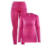aux womanarys ensemble CRAFT CORE Warm Couche de base rose L