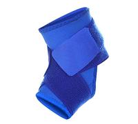 AUXDIQ Support de Cheville Manchon de Néoprène Respirant Chevillère Élastique Support de Cheville Maintient Cheville Bleu-1Paire Taille M