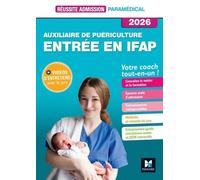 Auxiliaire De Puériculture - Entrée En Ifap - Edition 2026