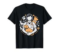 Auxiliaire Veterinaire Veto Equin Grands Animaux T-Shirt