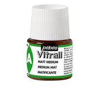 Auxiliaires de peinture effet vitrail P b o Vitrail Flacon de 45 ml Medium Mat
