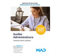 Auxiliar Administrativo/a del Servicio de Salud del Principado de Asturias. Temario parte general
