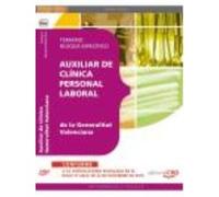 Auxiliar De Clínica Personal Laboral De La Generalitat Valenciana. Temario Bloque Específico - EDITORIAL CEP, S.L. Editorial Cep, S L (Auteur)