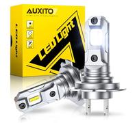AUXITO Ampoule H7 LED Ultra Puissante-Blanc Froid 6500K,600% Brillance