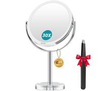 Auxmir Miroir de Maquillage grossissant x1/30