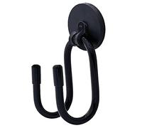 AUXPhome Crochet magnétique de suspension magnétique pour casquette, chapeau de cowboy, casque rigide, cordons, outils, sacs, serviettes, casque, chaussures, parapluie, etc., aimant puissant - Pas de