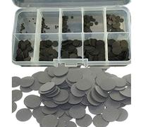 AUXPhome Lot de 100 boutons conducteurs en caoutchouc pour réparation de clavier, télécommande infrarouge 1,5 mm ~ 10 mm