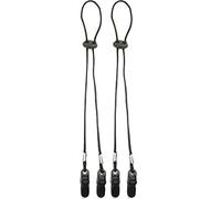 AUXPhome Lot de 2 clips de fixation pour chapeau, fixation et support sécurisés, sangle de réglage universelle, coupevent, laisse antiperte, clips multifonctions, pour bateau, golf, pêche, voile