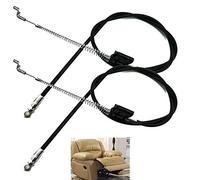 AUXPhome Pièces de rechange pour fauteuil inclinable - Poignées de canapé en métal avec câble de traction pour fauteuil inclinable (lot de 2)