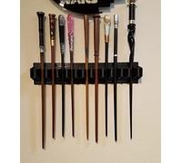 AUXPhome - Support de présentation en plastique décoratif pour 10 baguettes de Harry Potter, Dumbledore, Hermoine, jumeaux Weasley (sans baguette)