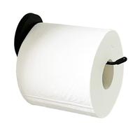 AUXPhome - Support magnétique noir pour papier toilette, porte-serviettes en acier inoxydable 304, pas de perçage, de clouage ou de collage nécessaire, convient pour les environnements humides