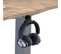 AUXPhome Support magnétique pour casque jusqu'à 1 kg (2 lbs) - Réglable - Crochet pour casque - Pour ordinateur/casque de jeu